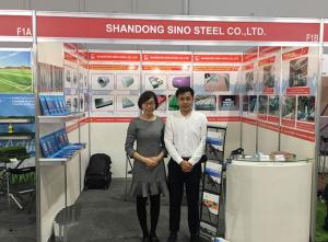 Shandong sino steel Co.,Ltd will show you about the Peru’s EXCON 2018 Exhibition!!!